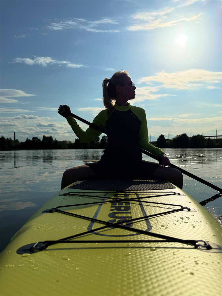 Сапборд надувной двухслойный OZERUS серия PRO 10.6'