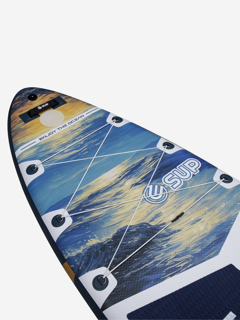 Надувной сапборд E-SUP CLASSIC BLUE 11'6" (351×89×15 см), универсальный