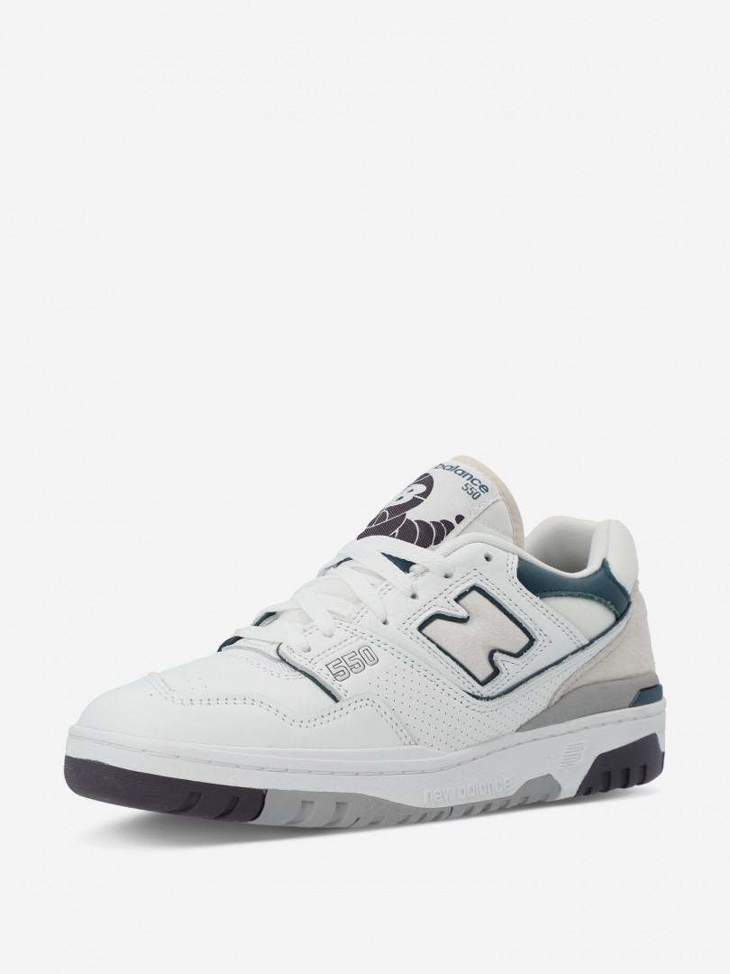 фото Кеды мужские new balance 550, белый