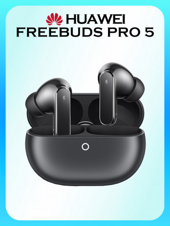 Беспроводные наушники HUAWEI FreeClip, черные черный цвет — купить