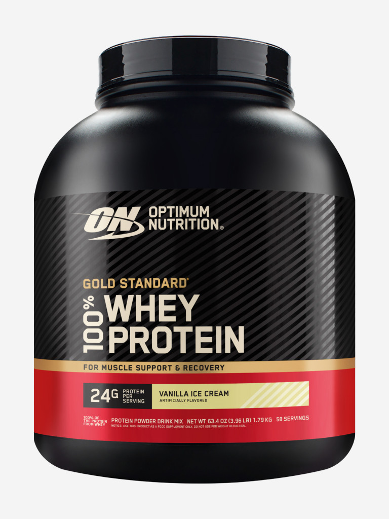 Протеин Optimum Nutrition Голд Стандарт 100% Вей, 1790 г, Ванильное Мороженое