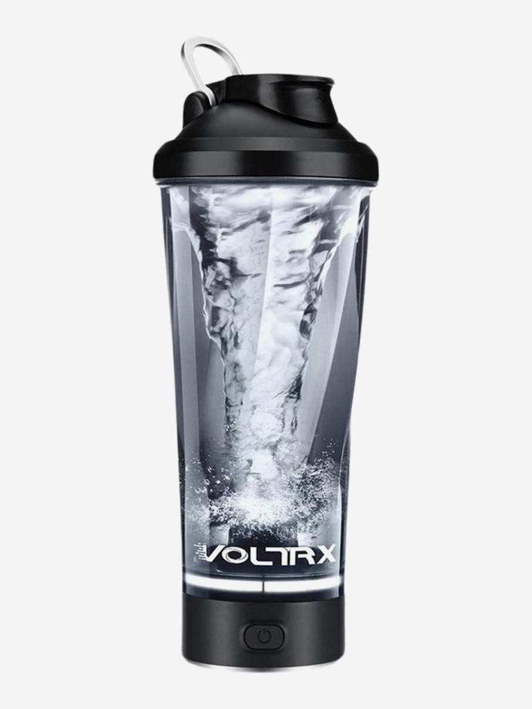 VOLTRX, VortexBoost Electric Shaker Bottle, Электрический спортивный шейкер, черный, 700 мл (24 унций)