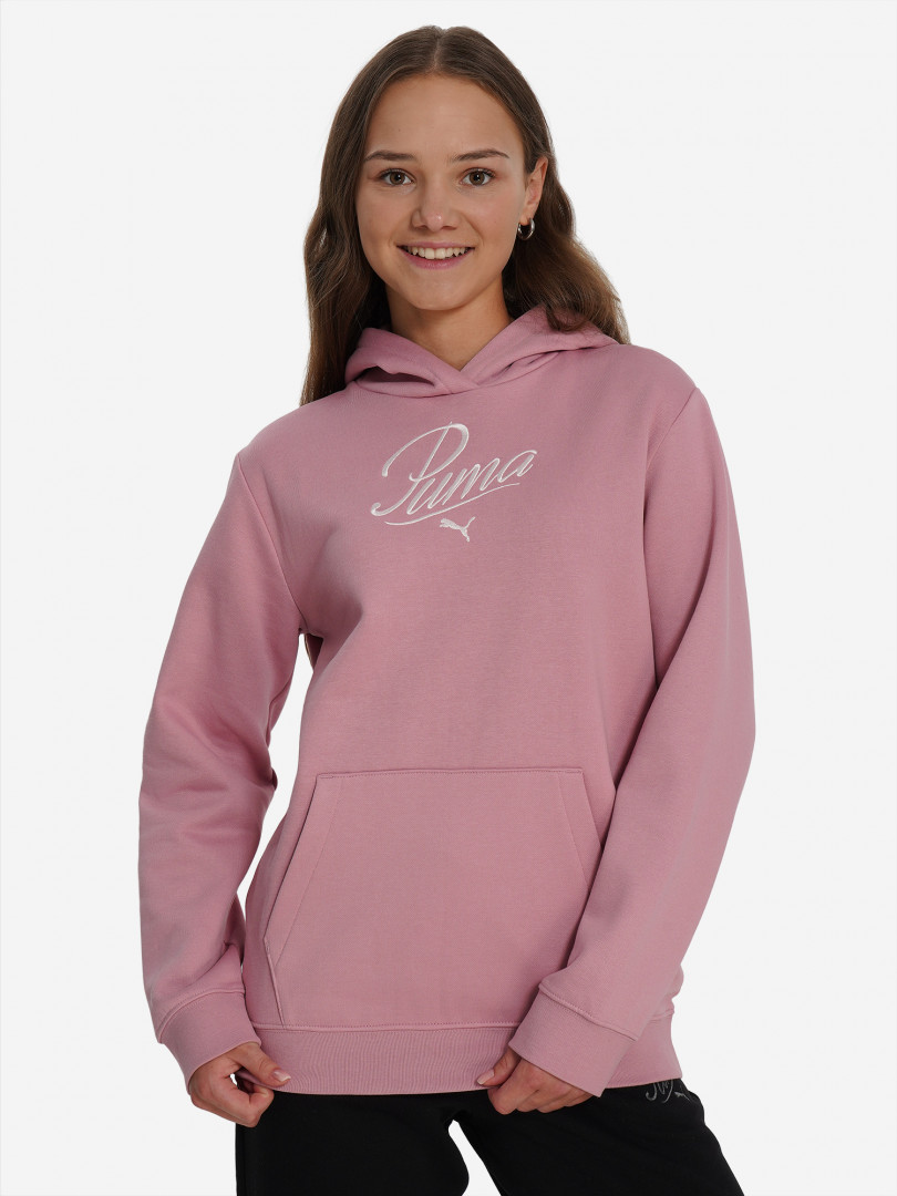 Худи для девочек PUMA Script Розовый 4999₽