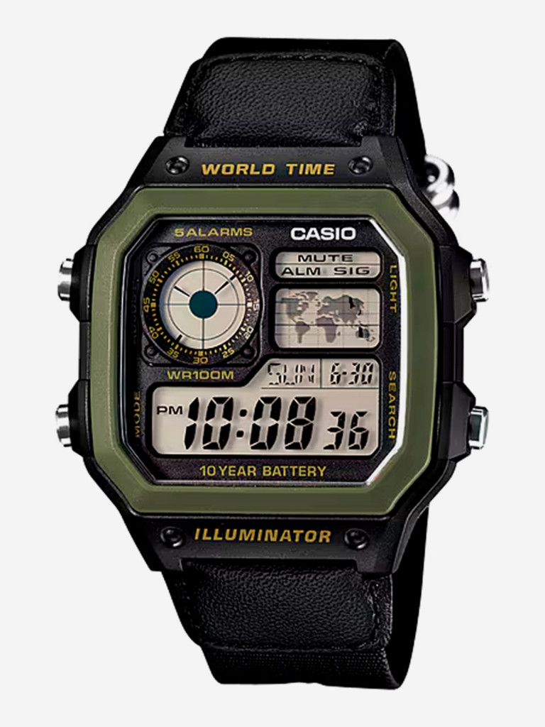 Спортивные часы CASIO AE-1200WHB-1B