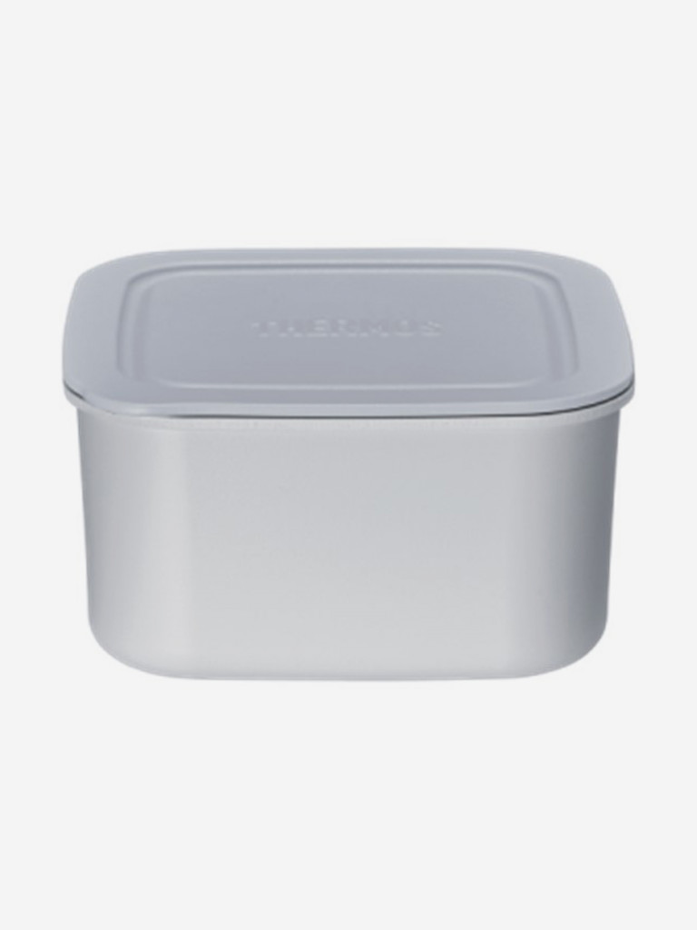 Термос THERMOS JBY-801 BKGY, с пластиковым контейнером в чехле, 0.8л