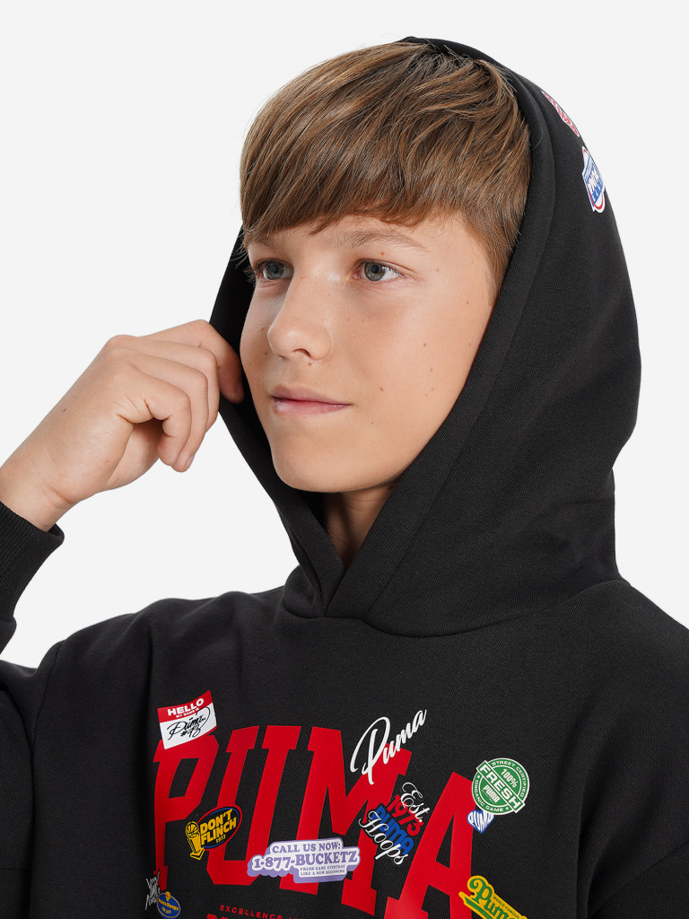 Худи для мальчиков PUMA Basketball Hooperhotline