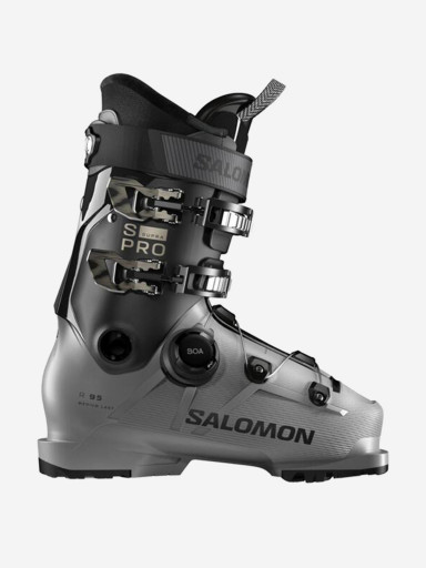 Горнолыжные ботинки Salomon S/Pro Supra BOA 95 W R GW Steel Gray/Black/Light Bronze 25/26