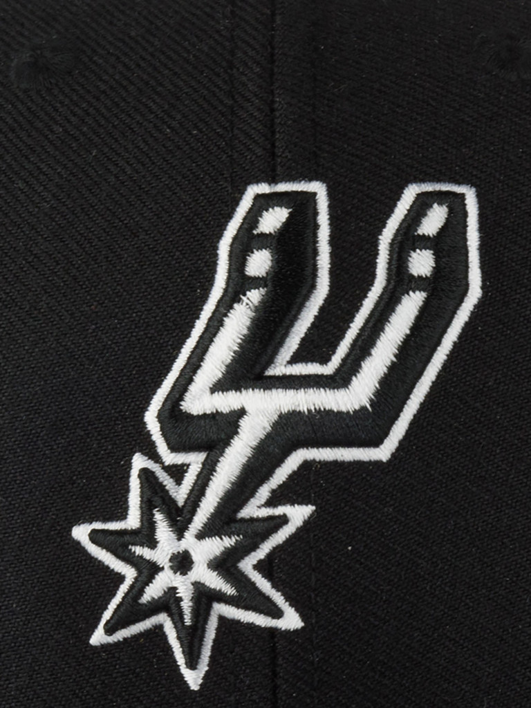 Бейсболка 47 BRAND K-MVP19WBV-BKA San Antonio Spurs NBA (черный)