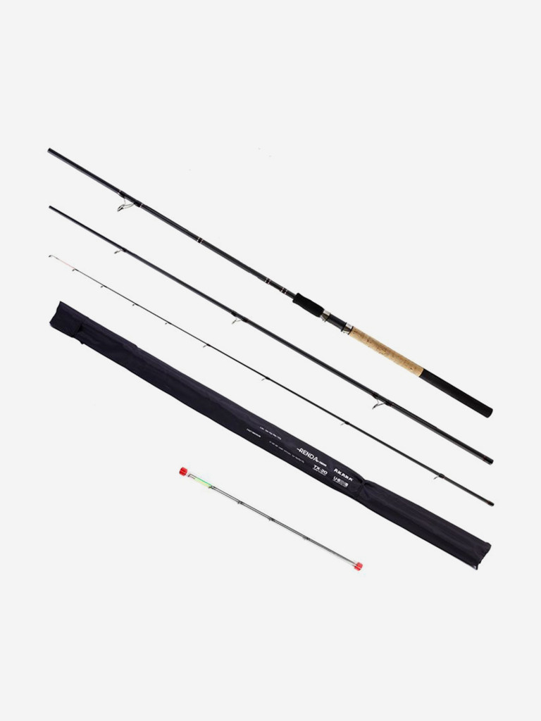Удилище фидерное штекерное угольное 3 колена Akara Renda Feeder TX-20 (40-80-120) 3,6 м