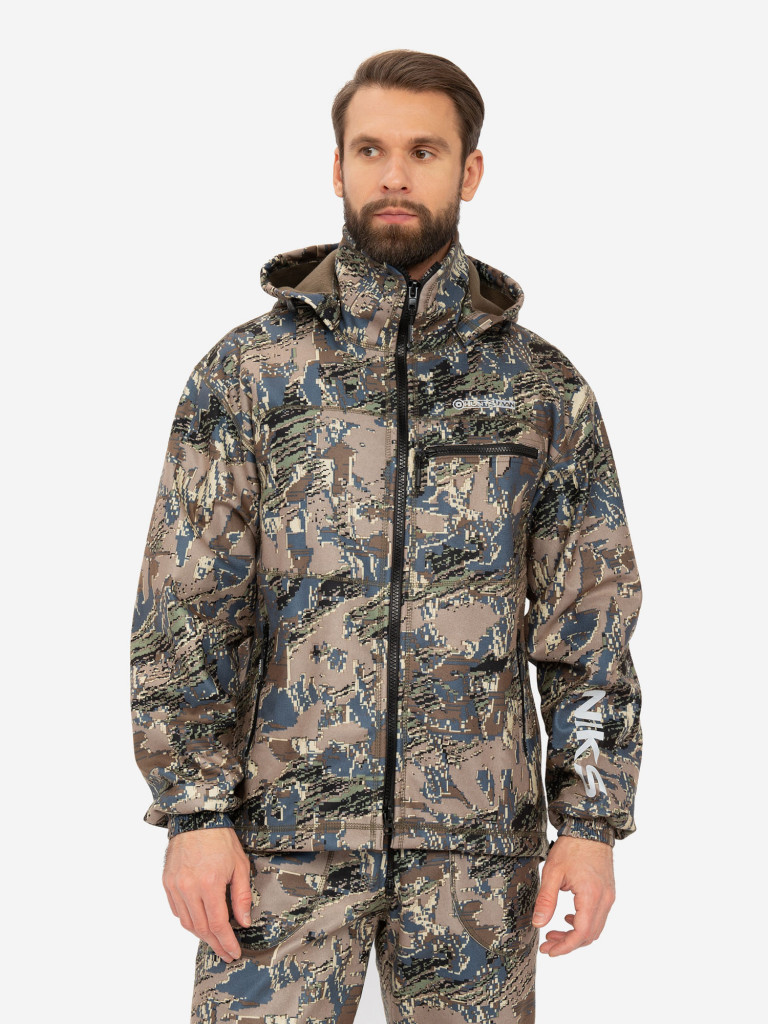 Костюм мужской демисезонный Huntsman Никс Люкс, ткань Alova Windblock