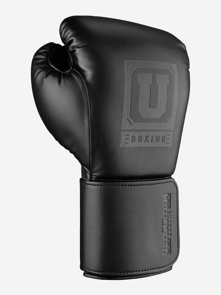 Тренировочные перчатки на липучке ULTIMATUM BOXING GEN7PRO-HTN PITCH BLACK