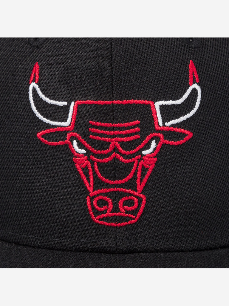 Бейсболка MITCHELL NESS HP9576-CBUBLCK Chicago Bulls NBA (черный)