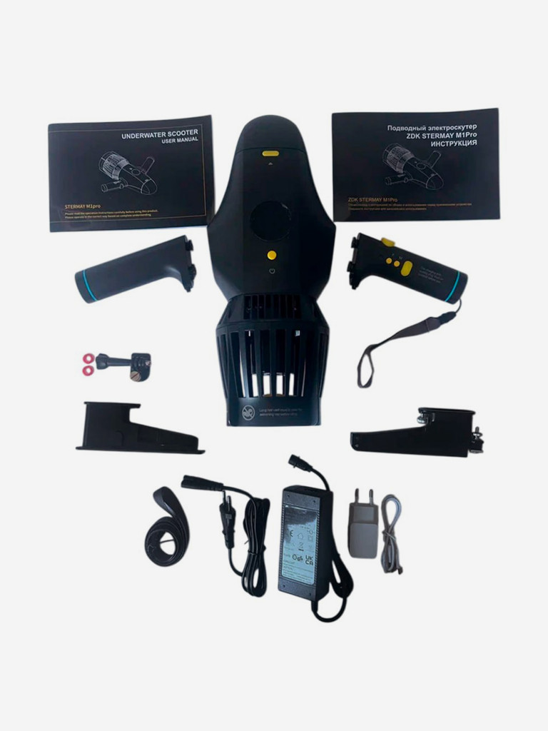 Подводный скутер ZDK STERMAY M1Pro черный (с дистанционным управлением)