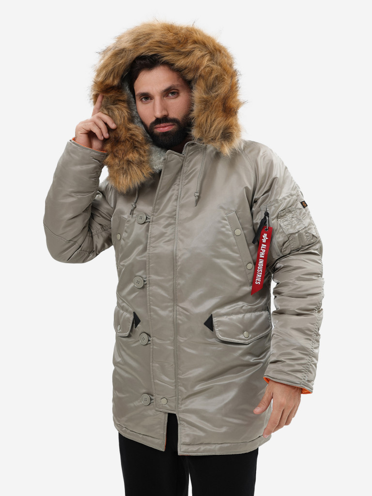 Парка зимняя мужская Slim Fit N-3B Alpha Industries