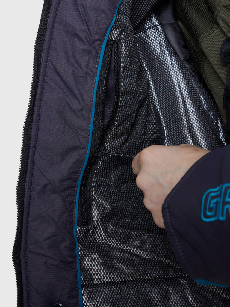 Костюм для рыбалки зимний -35, GRAYLING, Соболь графит