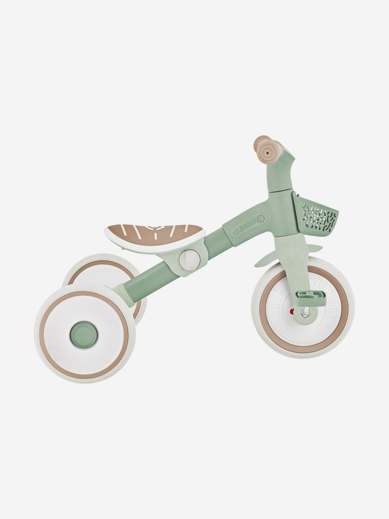 Трехколесный велосипед-беговел Globber LEARNING TRIKE 2в1 PLUS ECOLOGIC