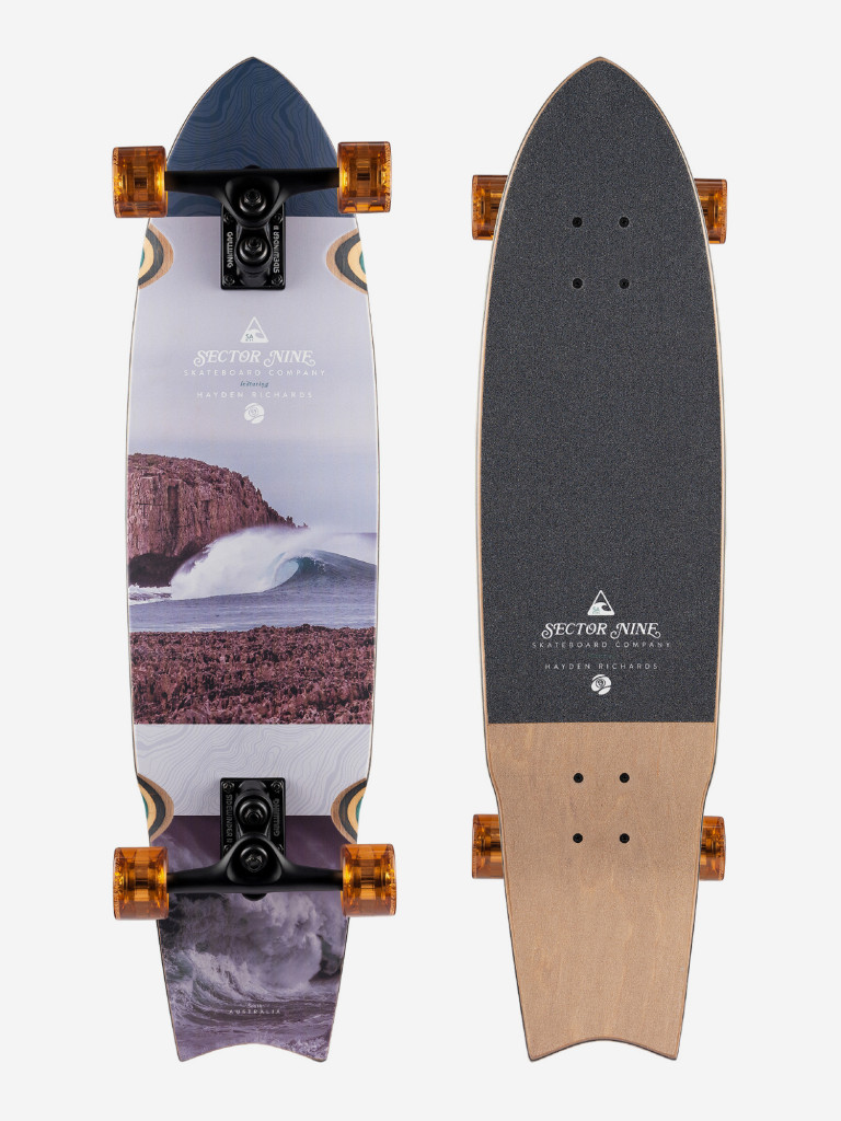 Комплект лонгборд SECTOR9 UNAGI RIPS COMPLETE