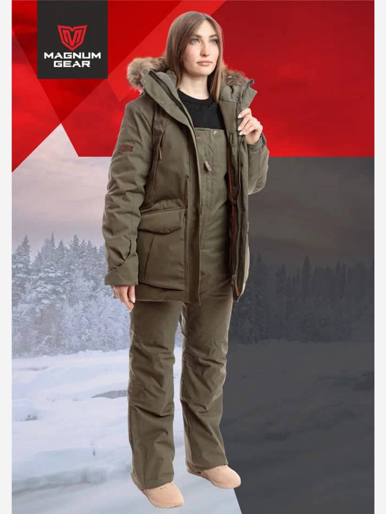 Костюм женский MAGNUM GEAR KARELIA -40° C хаки