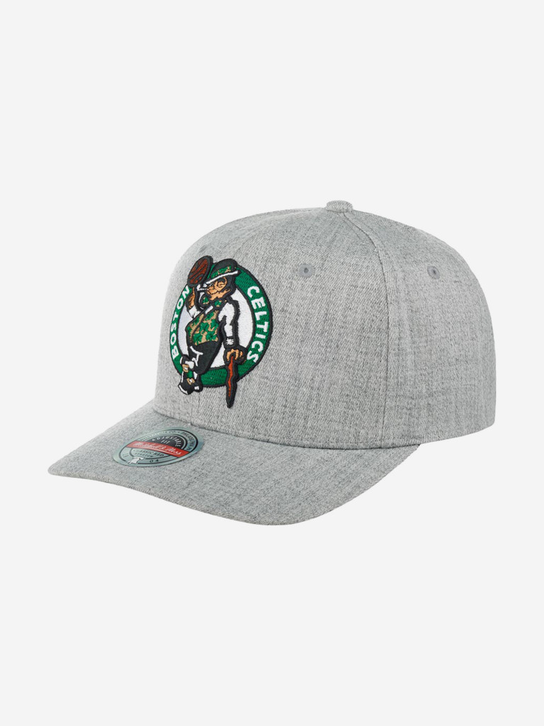 Бейсболка MITCHELL NESS HHSS3273-BCEYYPPPGYHT Boston Celtics NBA (серый)