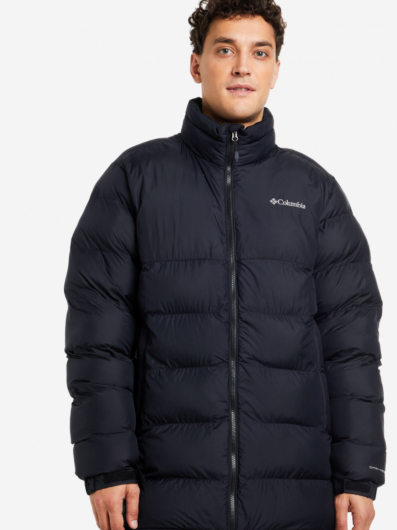 фото Куртка утепленная мужская columbia pike lake mid jacket, черный