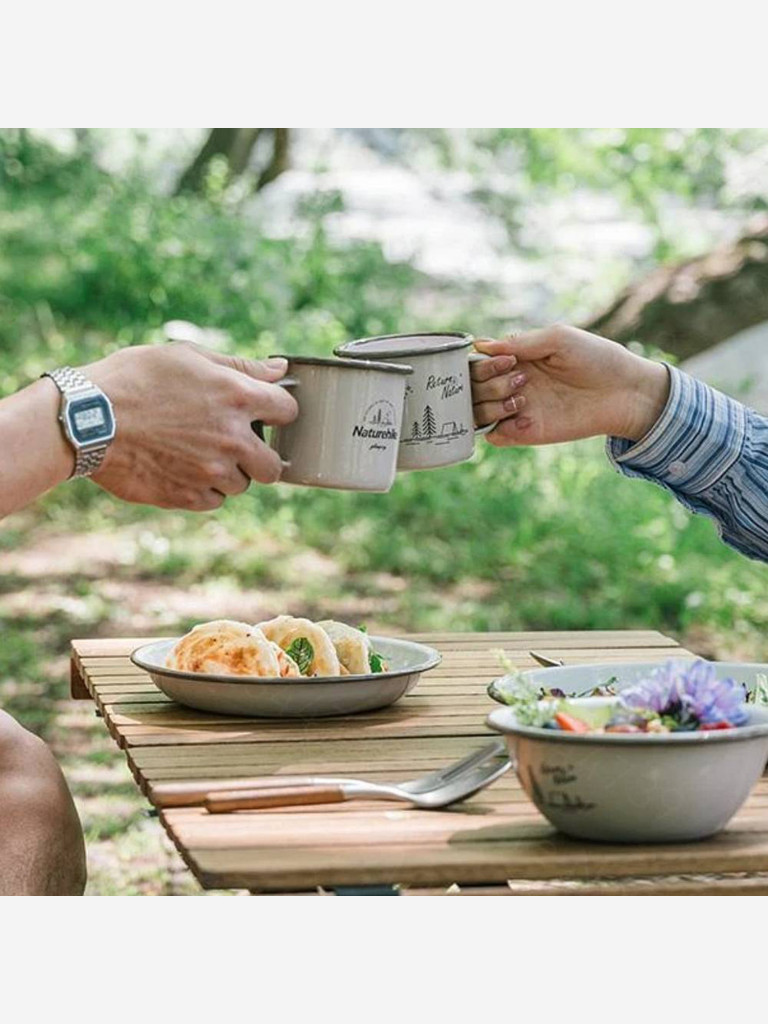 Тарелка эмалированная Naturehike NH20SJ030 210мм