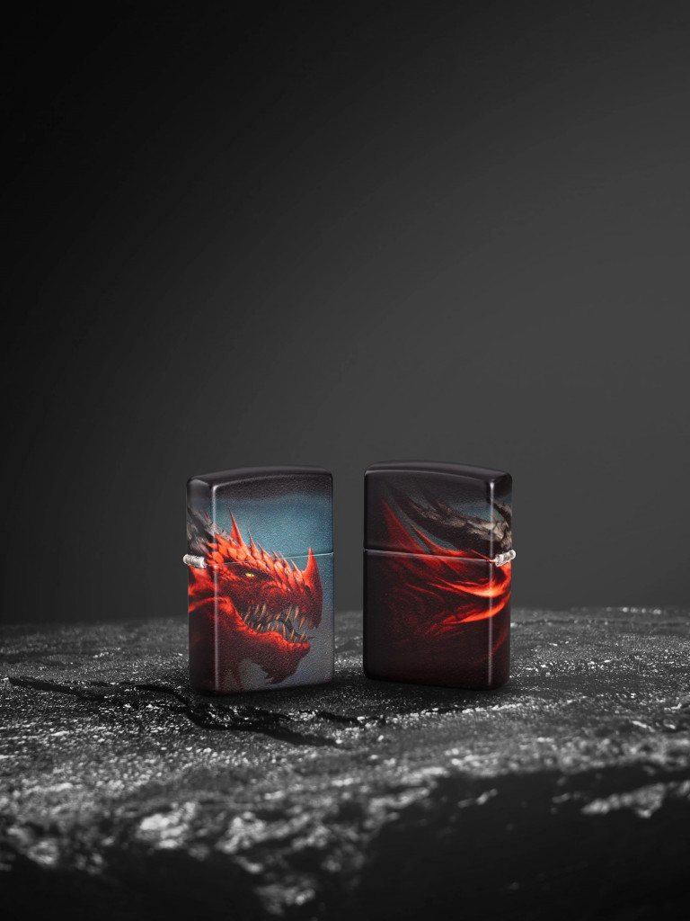 Зажигалка бензиновая ZIPPO 48777 Dragon