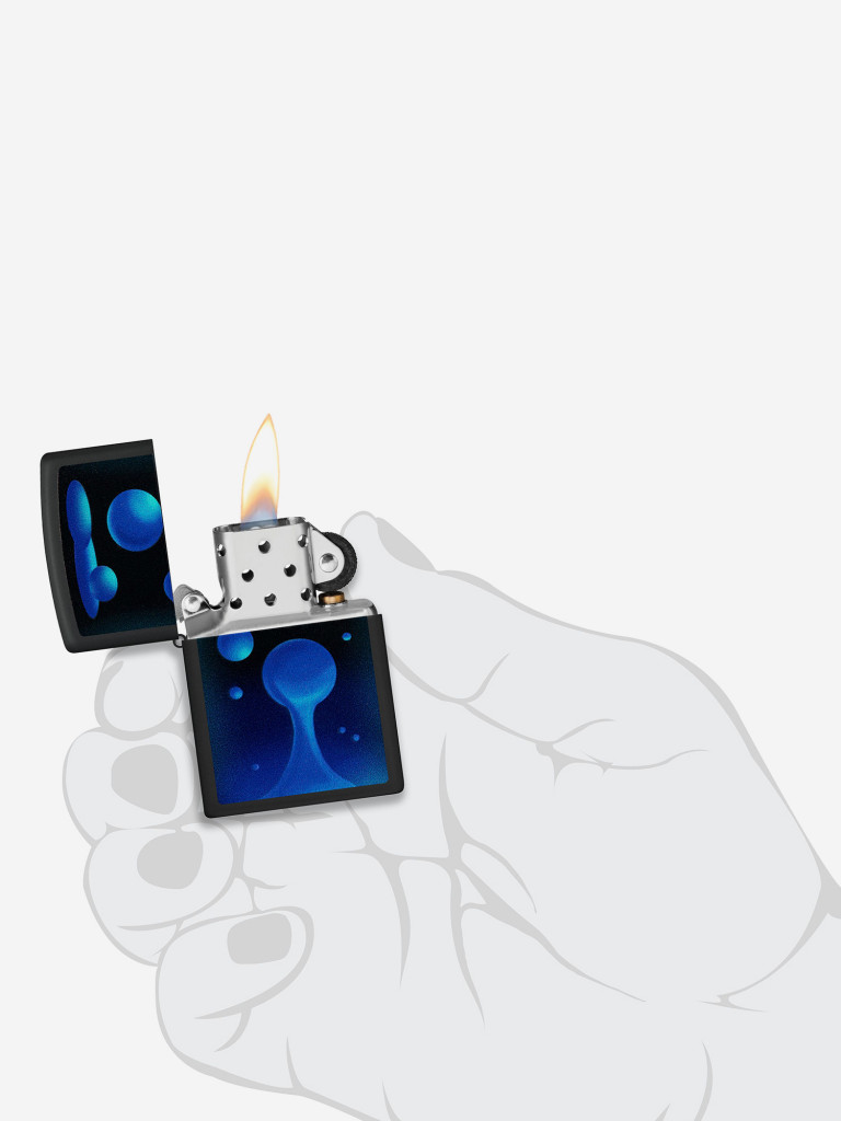 Зажигалка бензиновая ZIPPO 48675 Lava Lamp