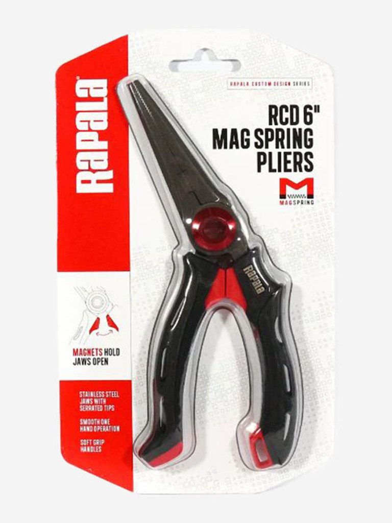 Плоскогубцы для рыбалки Rapala Mag Spring, длина - 18см