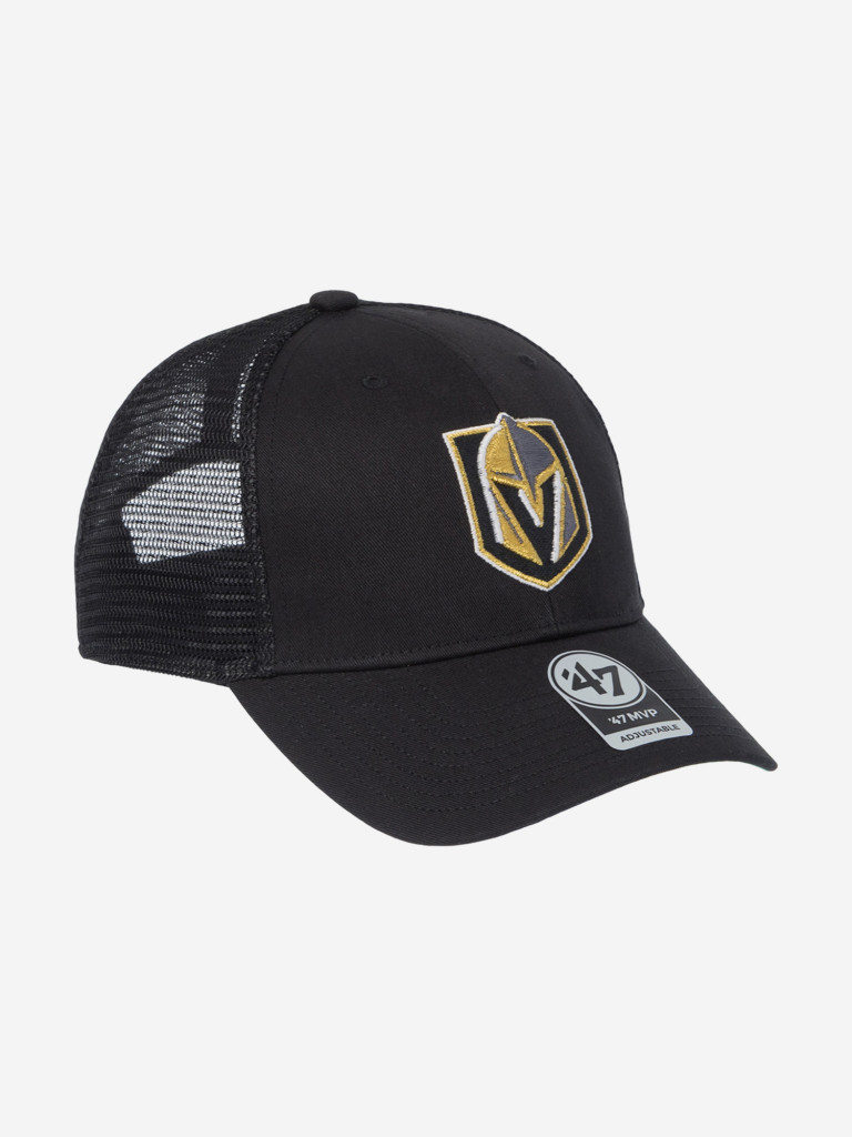 Бейсболка с сеточкой 47 BRAND H-BRANS31CTP-BK Vegas Golden Knights NHL