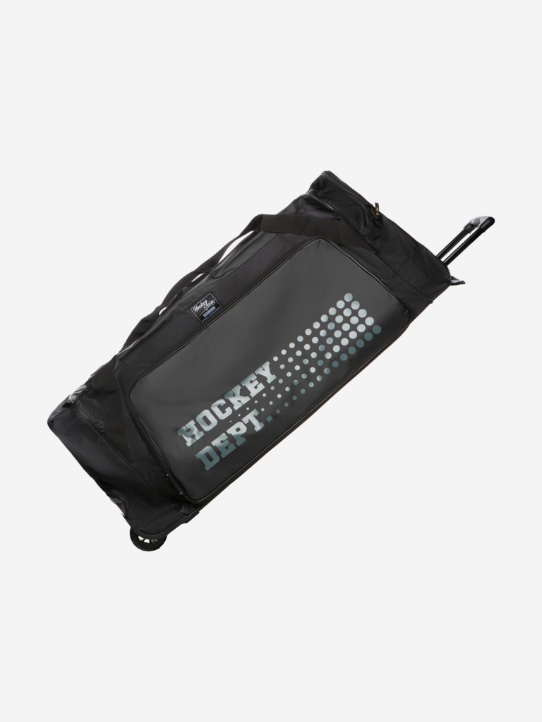 Сумка хоккейная взрослая BRO BAG 4024srw-bk на колесах