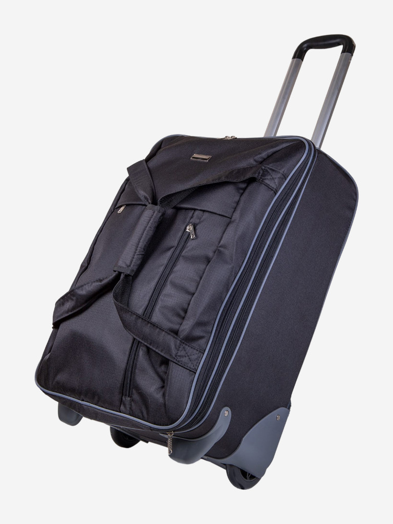Сумка дорожная Polar П7123 "черный сумка большая 24" раздвижная на колесах"