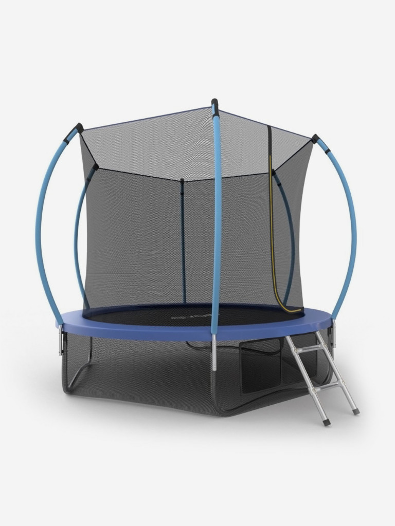 Батут каркасный EVO JUMP Internal 10ft + нижняя защитная сеть, диаметр 305 см