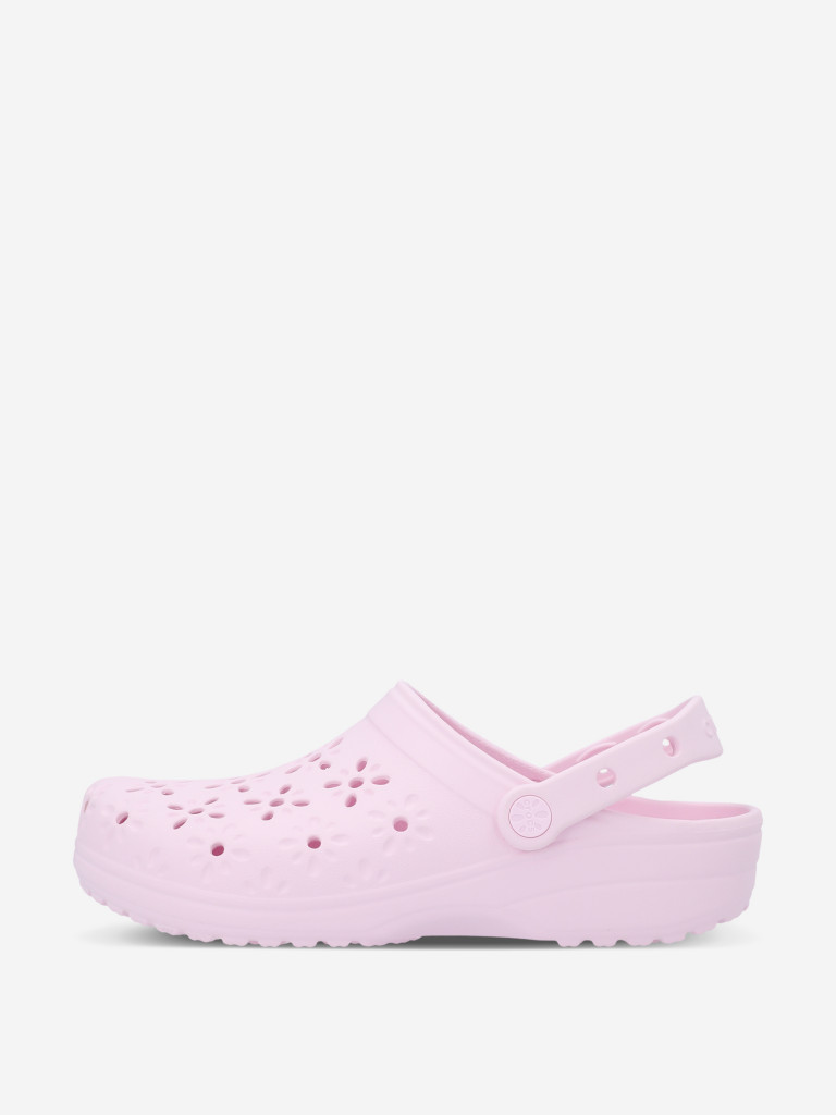 Сабо женские Crocs Classic Floral Cut Out