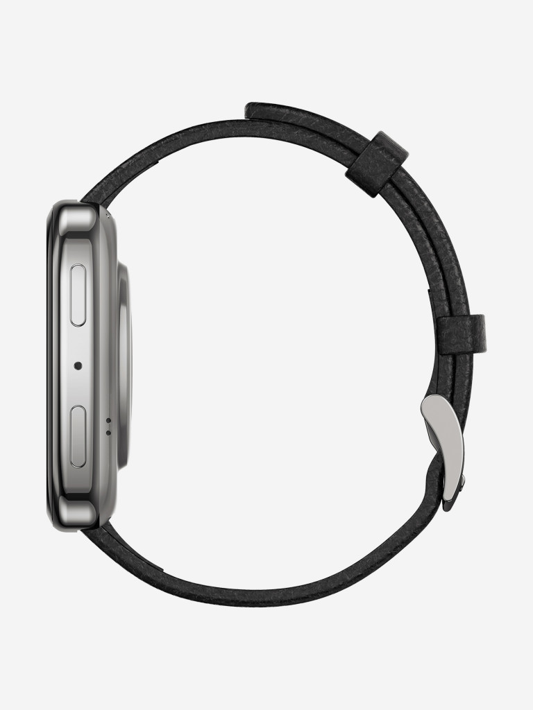 Умные часы Amazfit Active 2S Black Leather A2440 (+красный ремешок в комплекте)