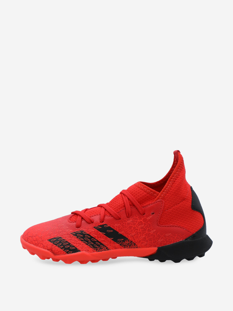 Бутсы для мальчиков adidas Predator Freak .3 TF J красный/белый цвет —  купить за 4999 руб. со скидкой 50 %, отзывы в интернет-магазине Спортмастер