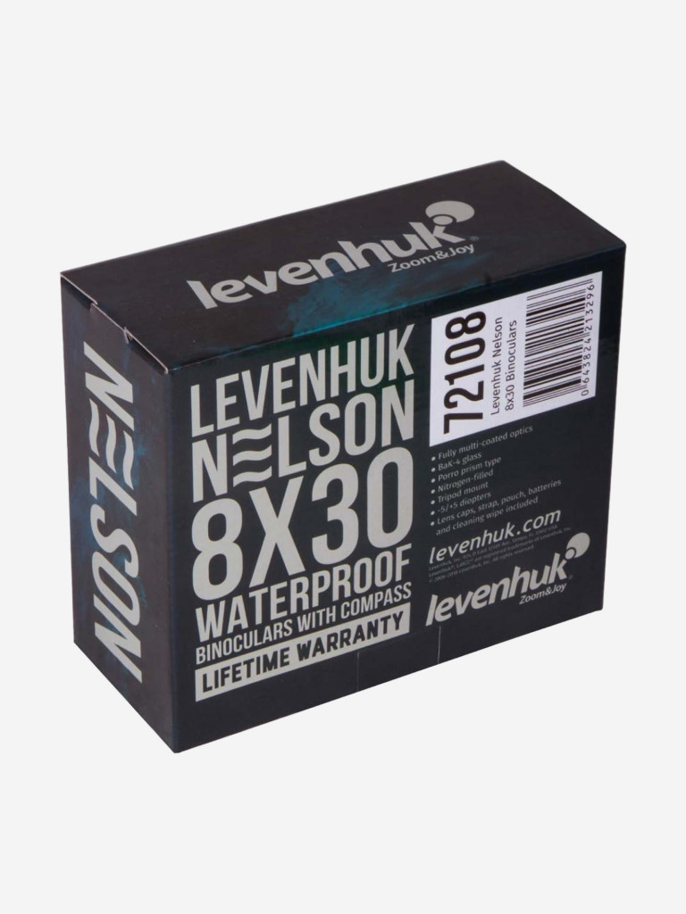 Бинокль Levenhuk Nelson 8x30 с сеткой и компасом
