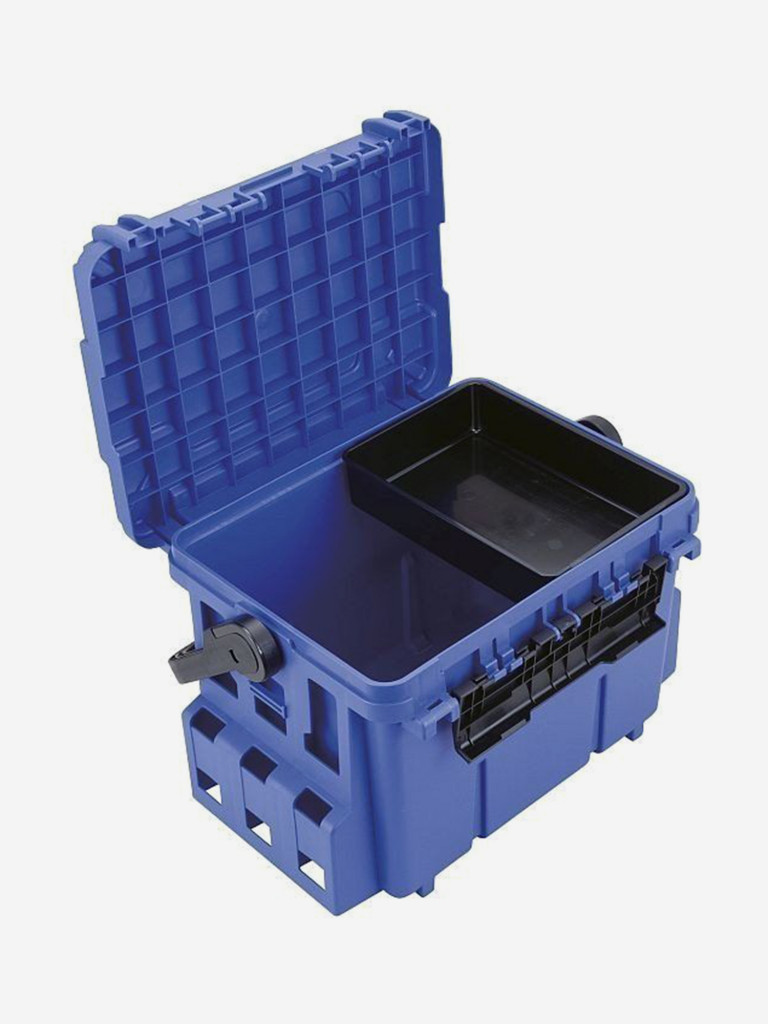Ящик рыболовный Meiho BUCKET MOUTH BM-7000 Blue с отсеками для хранения приманок