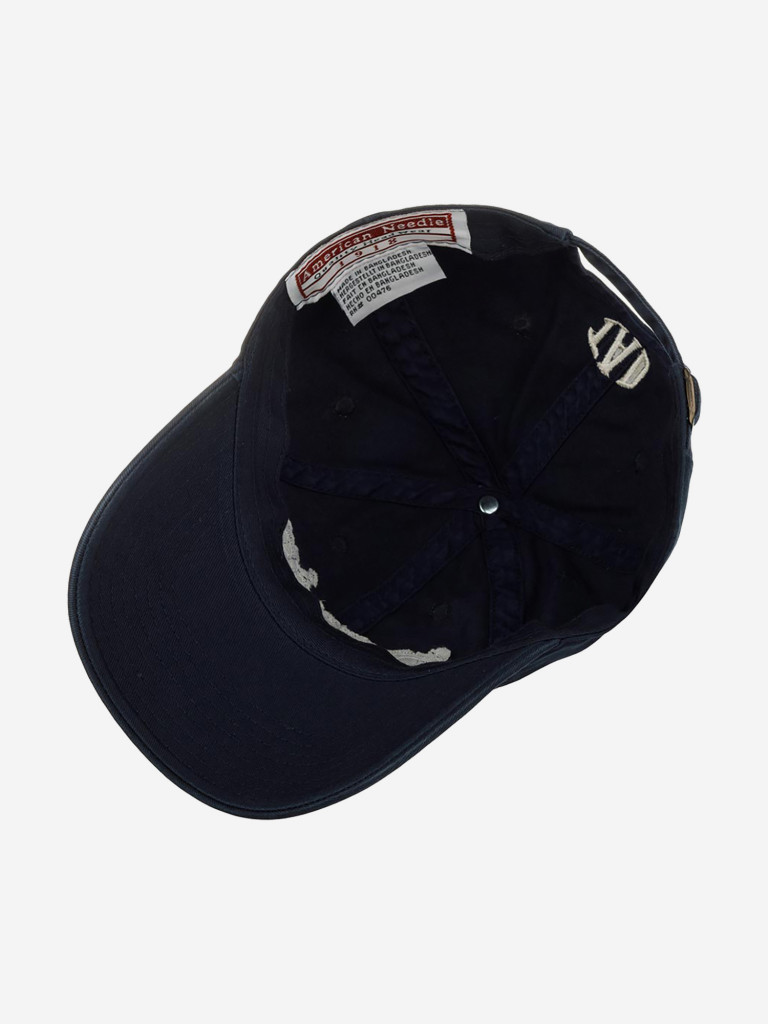Бейсболка AMERICAN NEEDLE TDD-05 Tad Davis Felt Letter Slouch (синий)