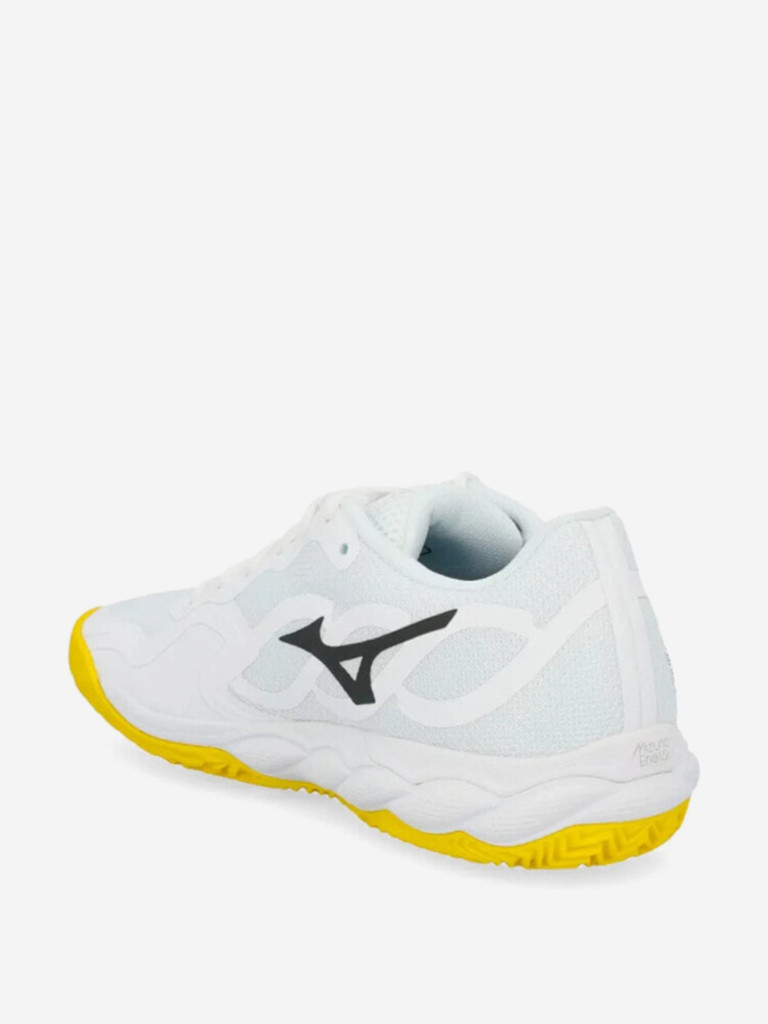 Кроссовки Mizuno Wave Enforce Court White/Yellow Padel