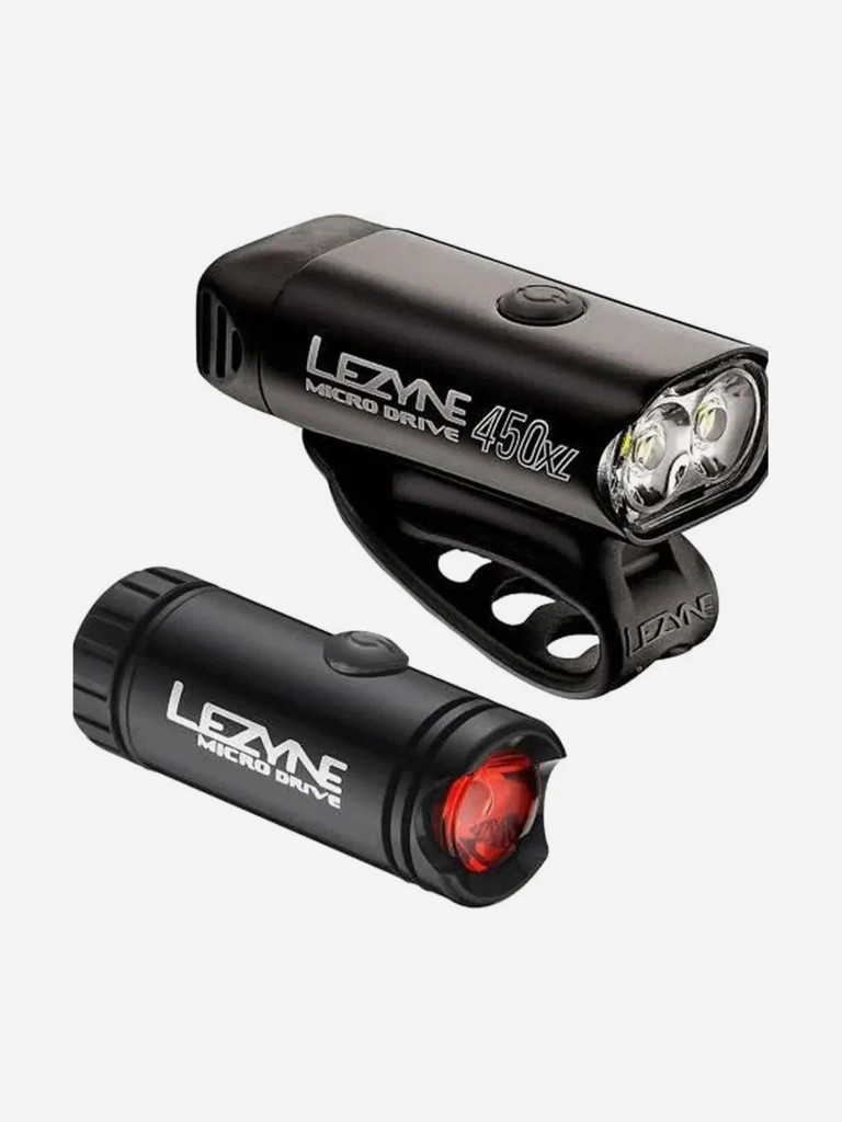 Фонарь комплект Lezyne Micro Drive 450 Xl Pair