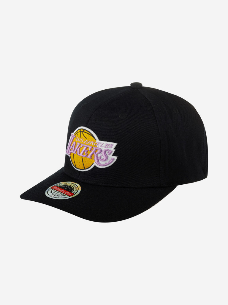 Бейсболка MITCHELL NESS HHSSINTL1265-LALBLCK Los Angeles Lakers NBA (черный)