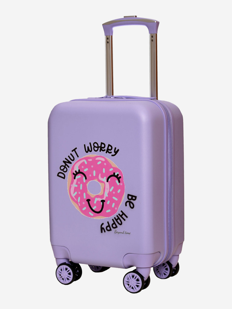 Чемодан детский BEYOND TIME R141 Донатик сиреневый