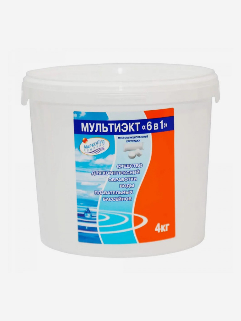 Мультиэкт, "6 в 1", картриджи, ведро 4 кг