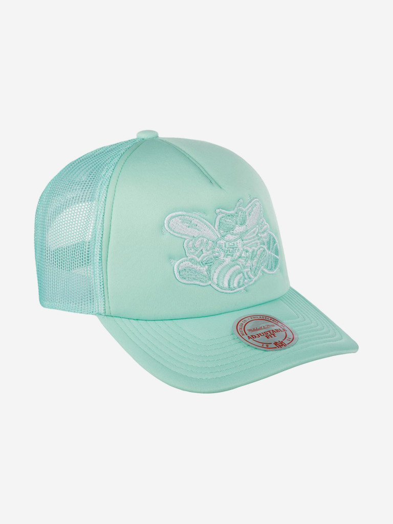Бейсболка с сеточкой MITCHELL NESS 5HSSLD21130-CHOTEAL Charlotte Hornets NBA (голубой)