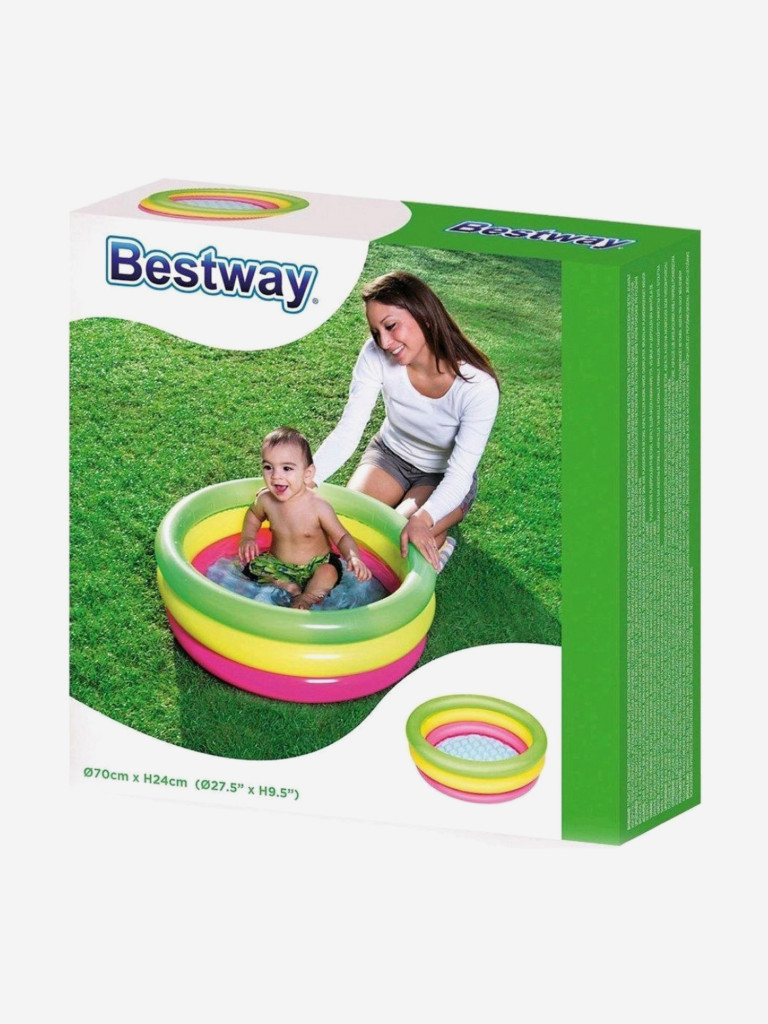 Детский круглый бассейн Bestway 51128 (70х24см) 41 л