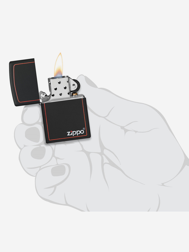 Зажигалка бензиновая ZIPPO 218ZB Classic Black Matte