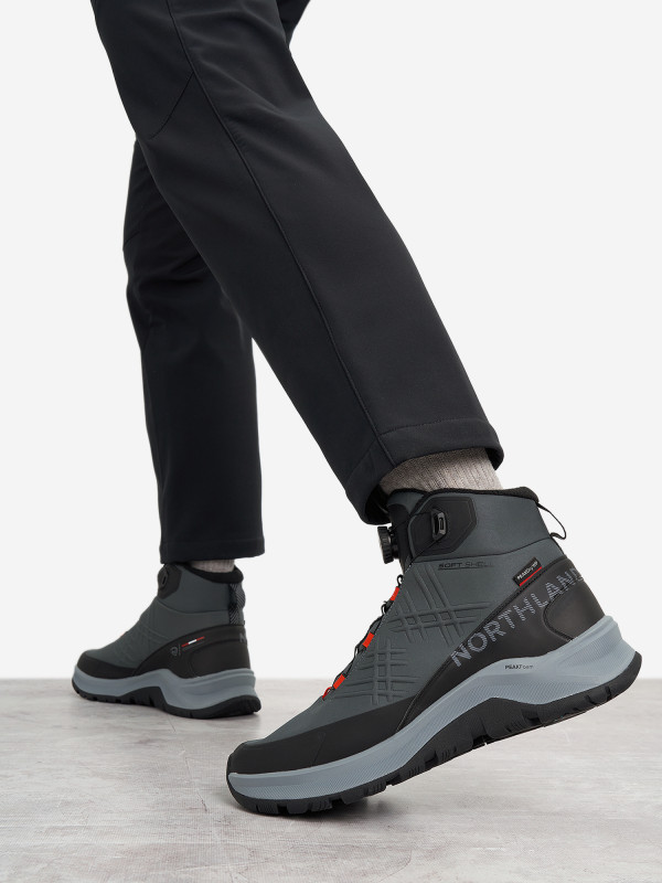 Ботинки утепленные мужские Northland Ramsau Tech арт. 136366 темно-серый цвет — купить за 11999 руб., отзывы в интернет-магазине Спортмастер
