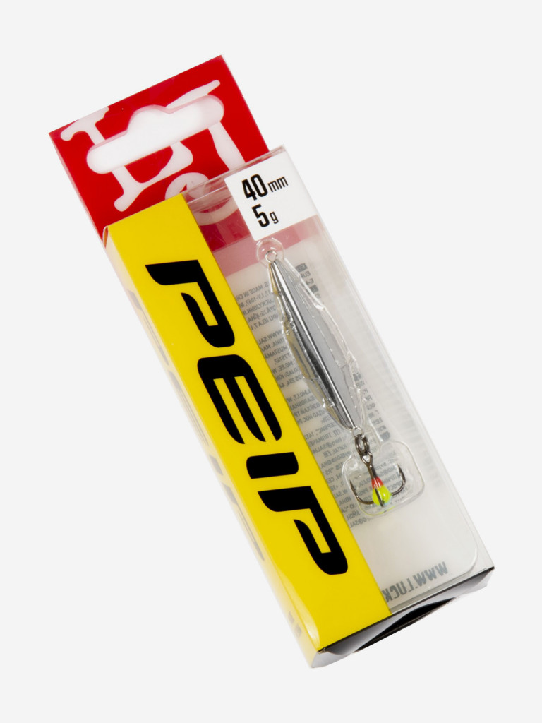 Блесна вертикальная Lucky John зимняя PEIP, длина 40 мм S, блистер