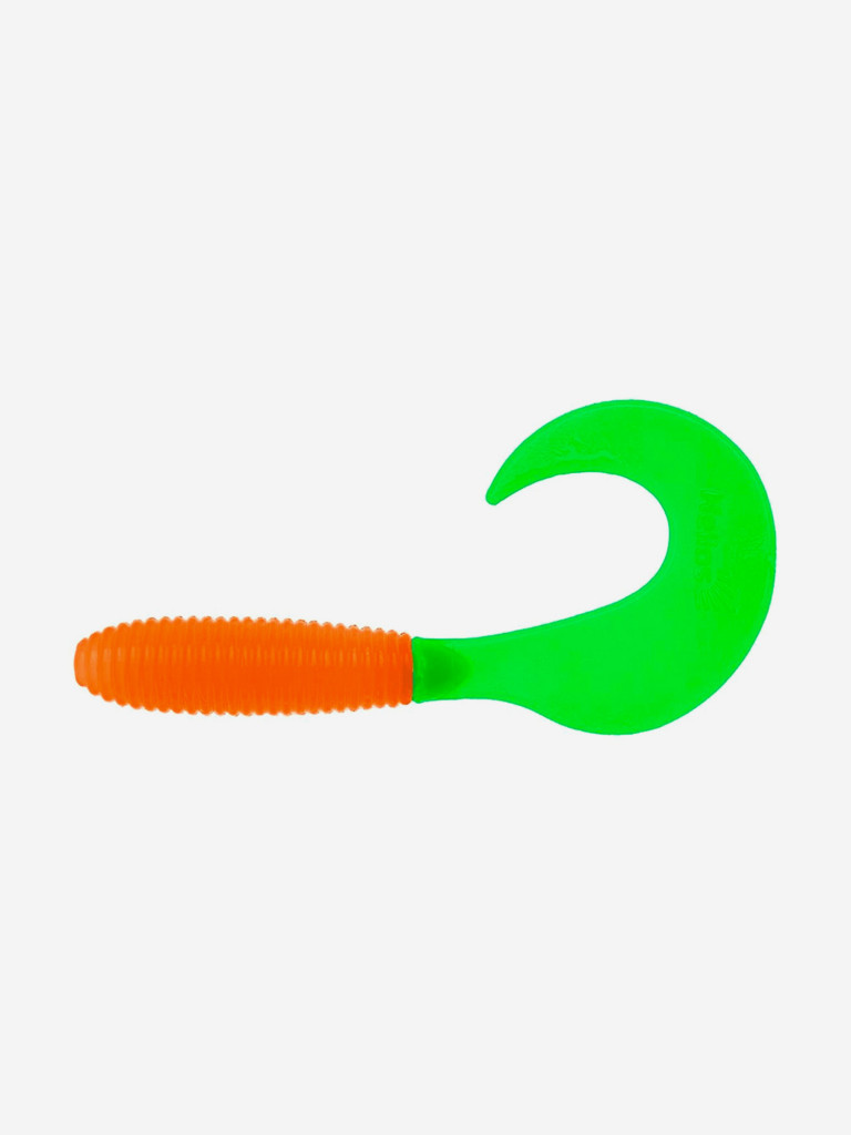 Мягкая приманка Helios Credo, 3,35'' / 8,5 см, Orange & Green, 100 шт (HS-11-025-N)