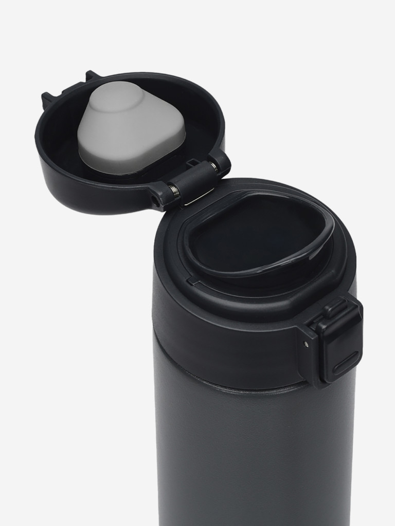 Термокружка вакуумная Арктика, 470 мл, со съемным ситечком, графит